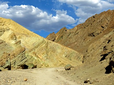 Golden Canyon at Death Valley NP in California