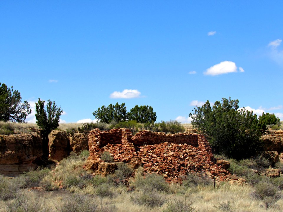 Lomaki Ruin at Wupatki NM in Arizona