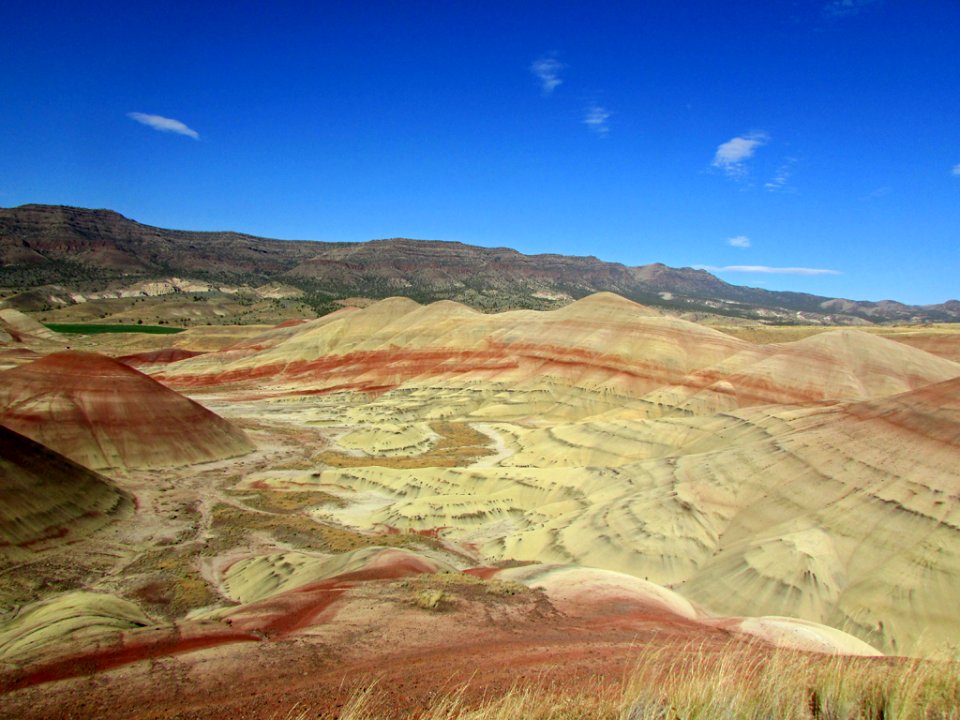Painted Hills Unit at John Day Fossil Beds NM in OR