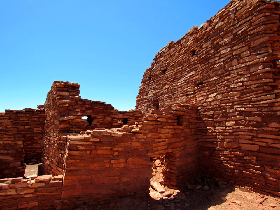 Lomaki Ruin at Wupatki NM in Arizona