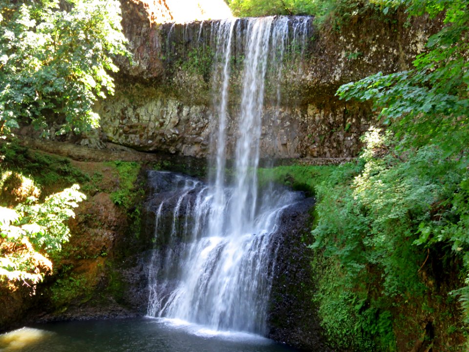 Lower South Falls at Silver Falls SP in Oregon