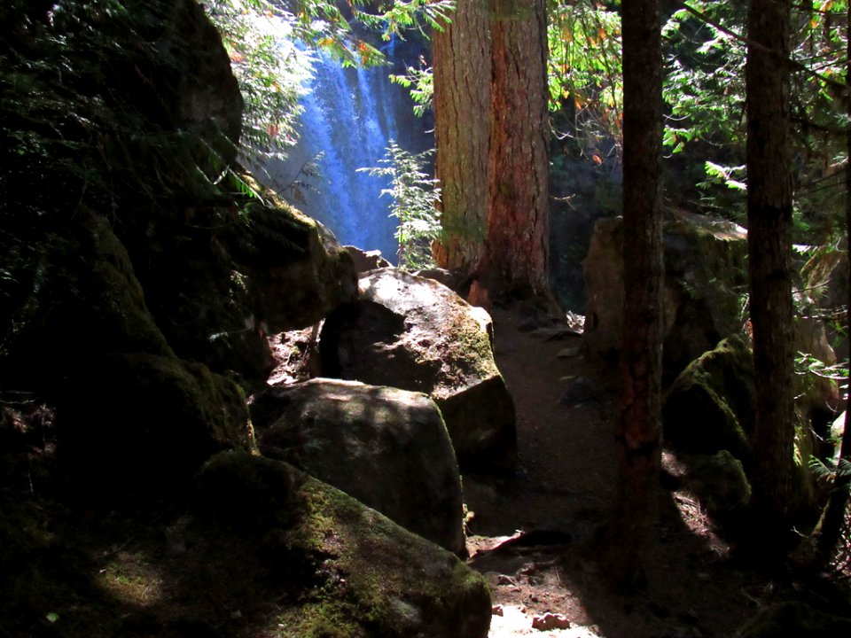 Falls Creek Falls Trail at Gifford Pinchot NF in WA