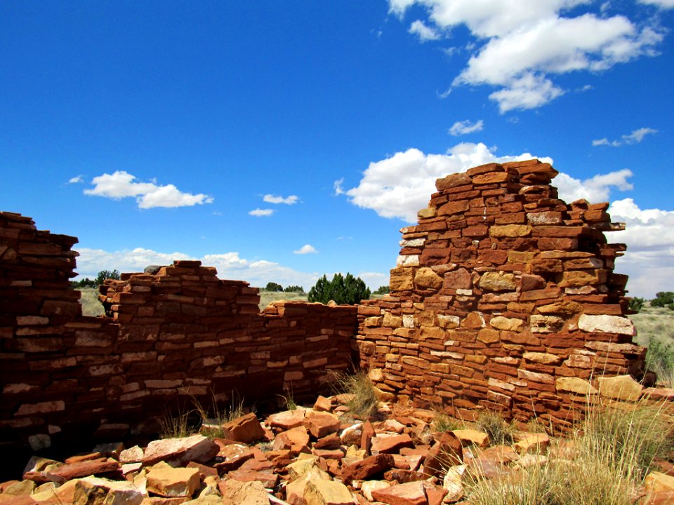 Lomaki Ruin at Wupatki NM in Arizona