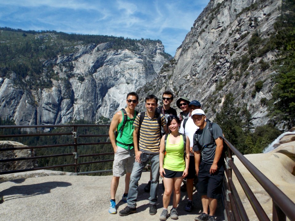 Above Vernal Fall