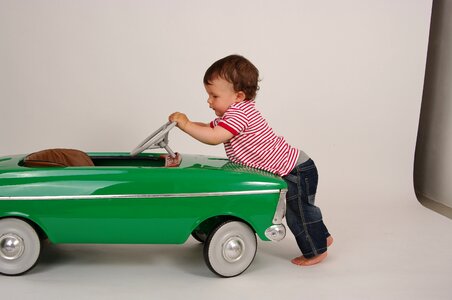 Baby boy push