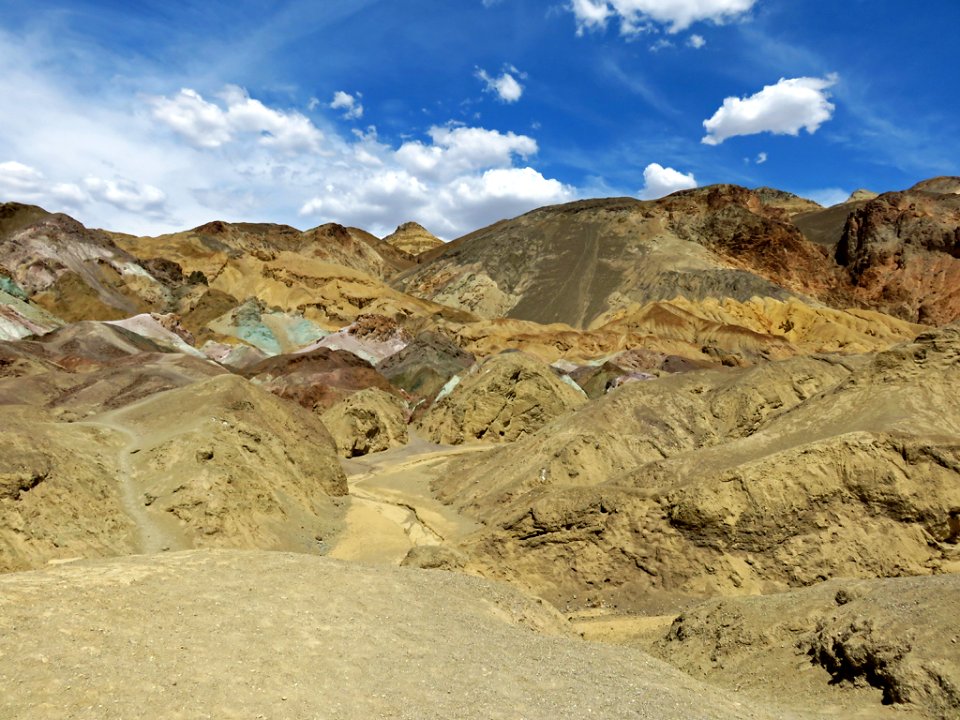 Artists Palette at Death Valley NP in California