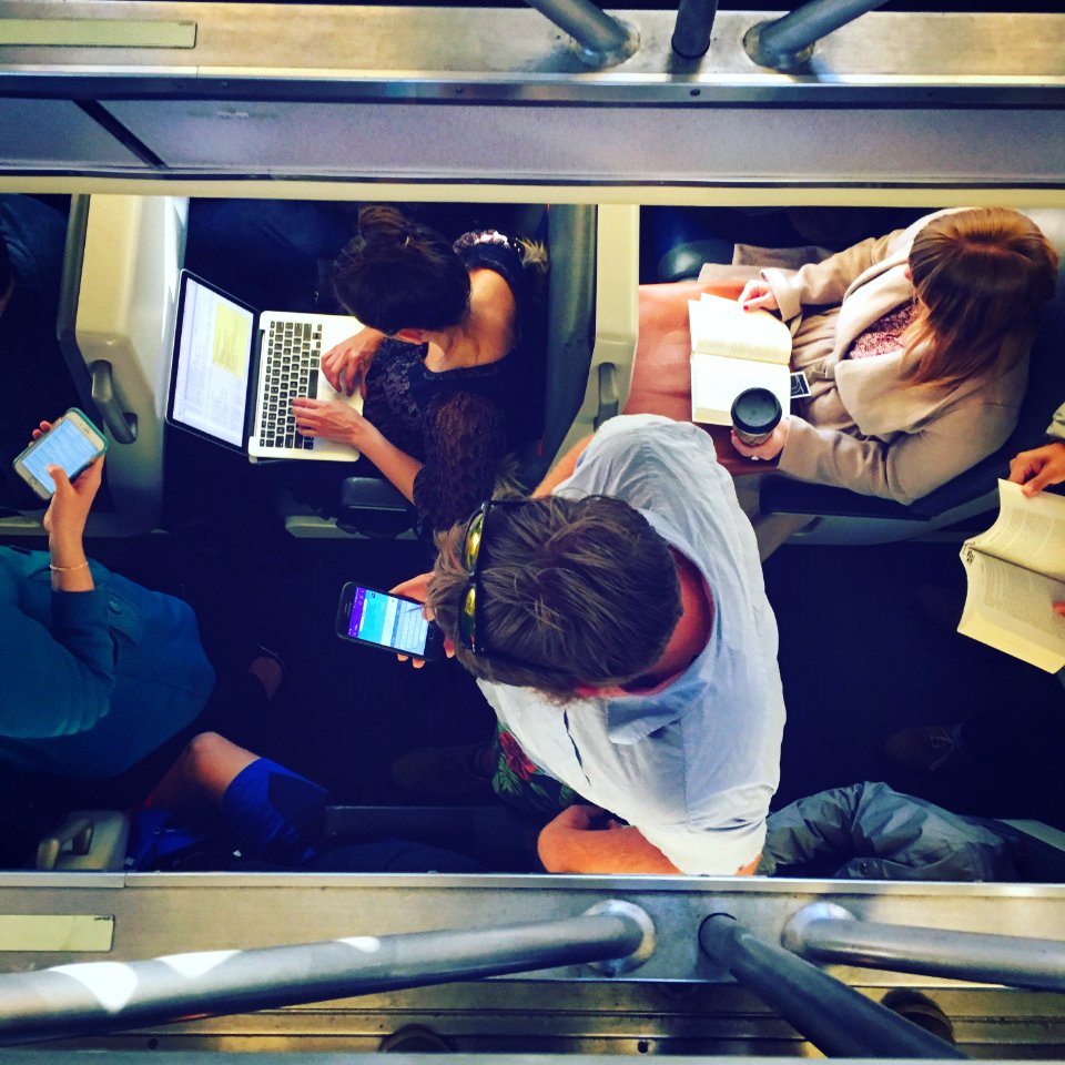Caltrain to San Francisco, 28th March 2016