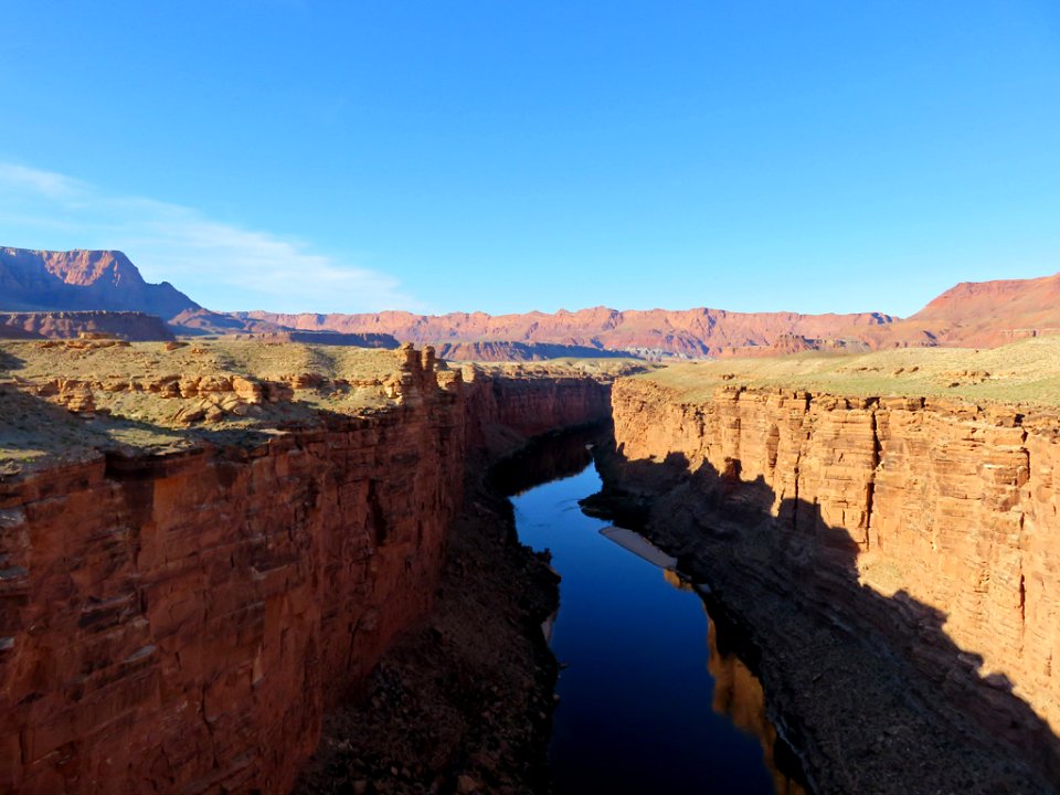 Colorado River at Marble Canyon in AZ