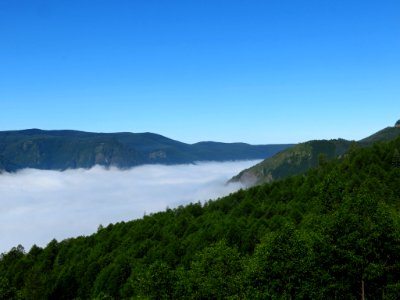 Morning Clouds at Mt. St. Helens NM in Washington photo