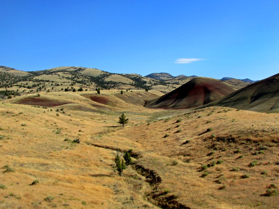 Painted Hills Unit at John Day Fossil Beds NM in Oregon