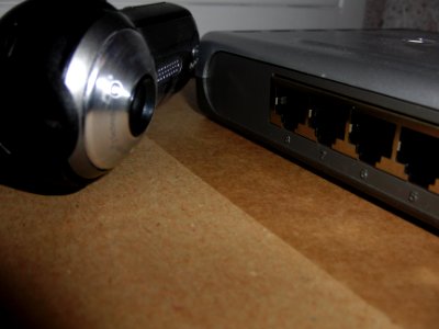 Router und Kamera