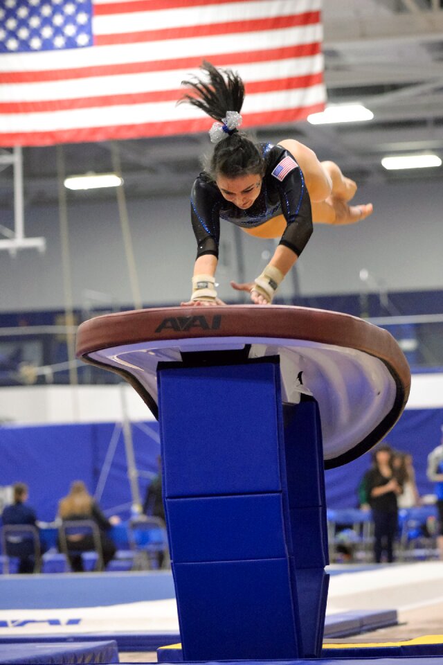 Vault exercise somersault