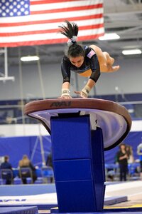 Vault exercise somersault