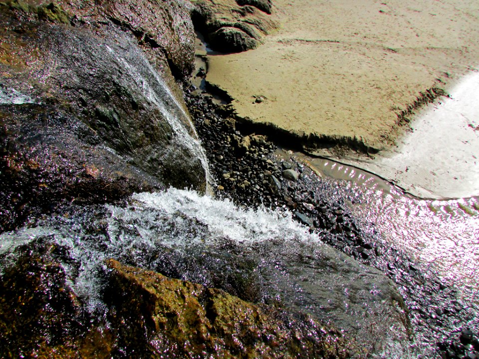 Hug Point Beach in Oregon