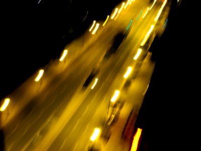 Michigan Avenue Blur
