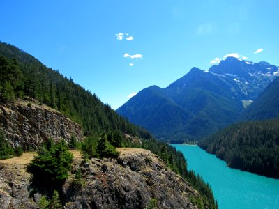 Diablo Lake at North Cascades NP in WA
