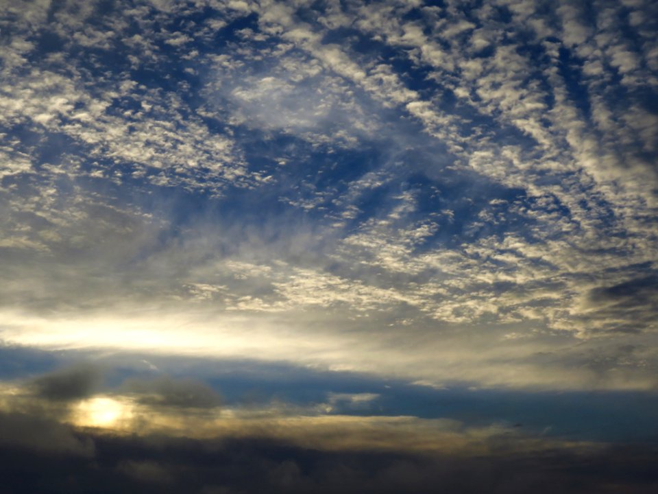 Sunrise and Clouds in Vancouver, WA