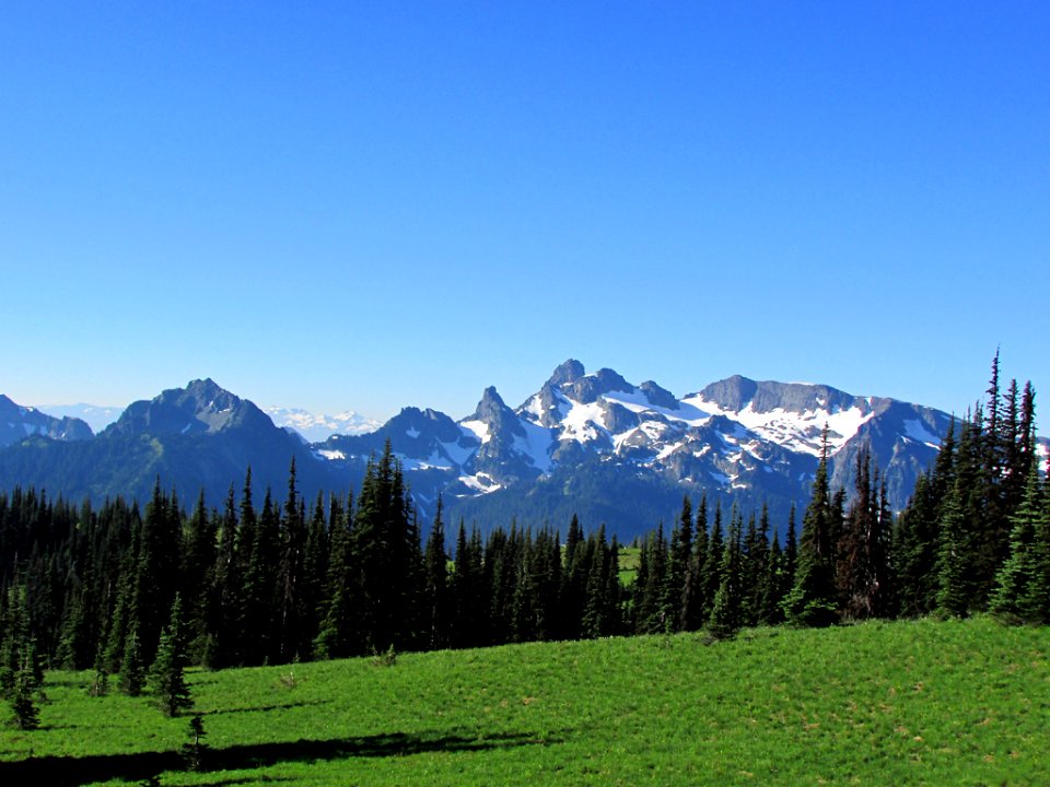 Sunrise Point at Mt. Rainier NP in Washington