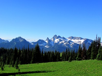 Sunrise Point at Mt. Rainier NP in Washington
