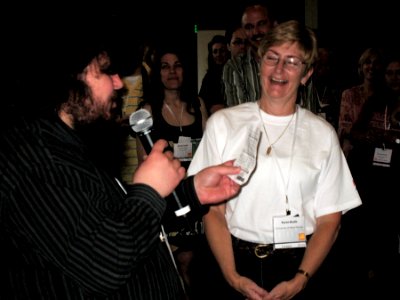 Karen Wins A Prize and a Laugh