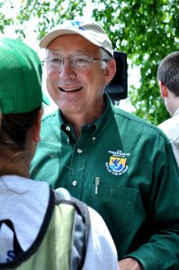 Secretary Salazar meets DRIWR YCC