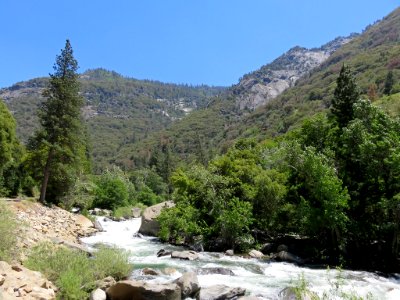 Kings River at Kings Canyon NP in CA photo