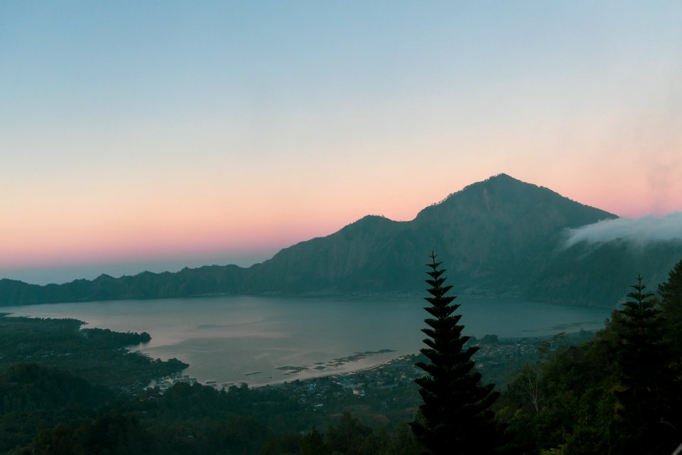 Sunset by the Lake