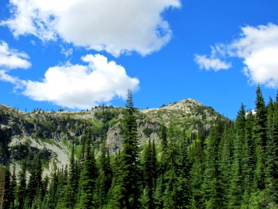 Maple Pass Trail at North Cascades NP in WA