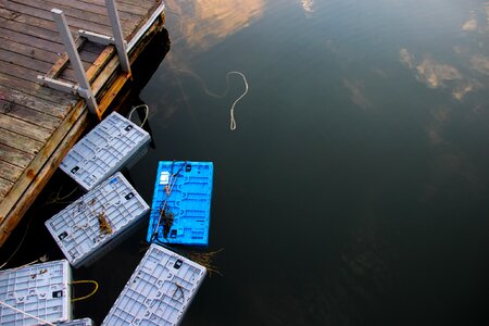 Lake water ropes