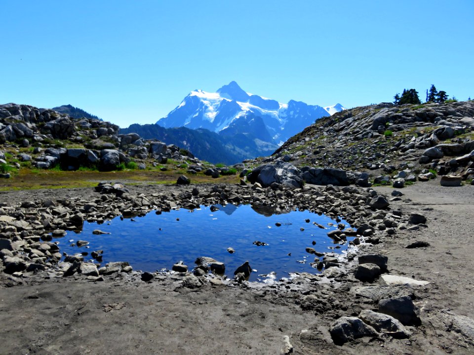 Mt. Shuksan at Mt. Baker-Snoqualmie NF in WA