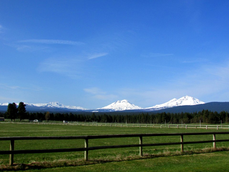Three Sisters in Central OR