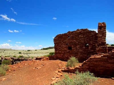 Lomaki Ruin at Wupatki NM in Arizona