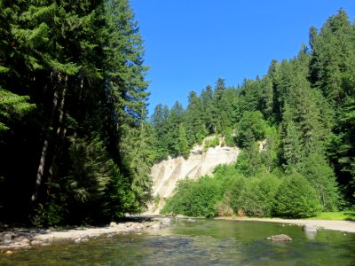 Lower Lewis River Falls in WA