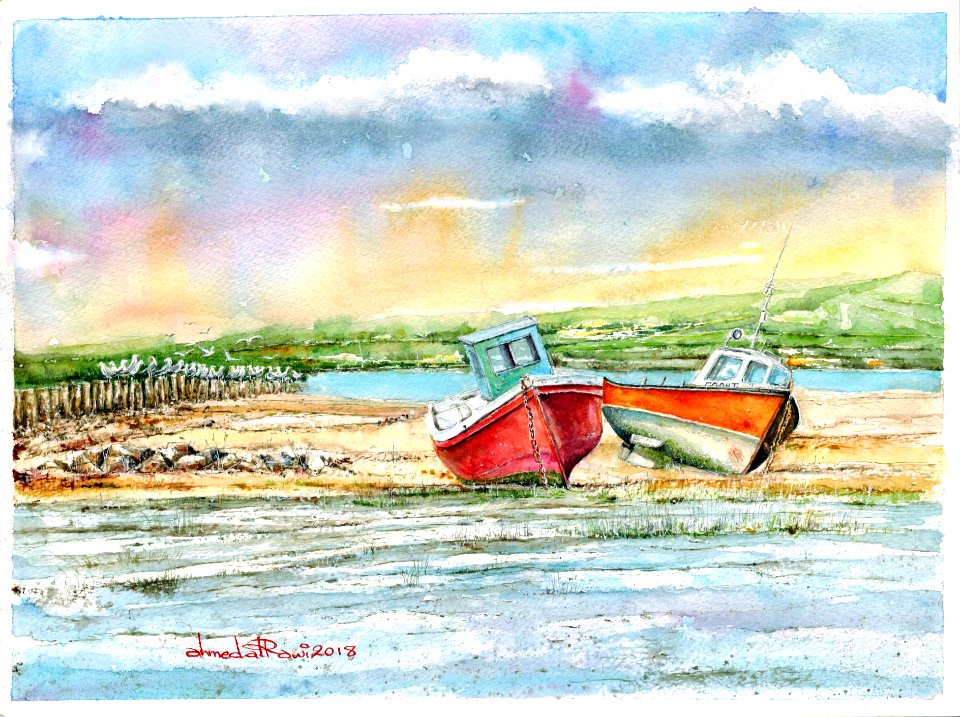 Marée basse - Low tide