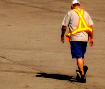 Its Lonely Out on the Runway of the Phoenix Airport photo