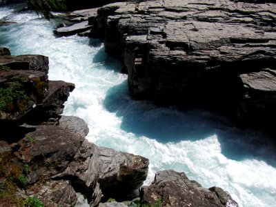 Flathead River at Glacier NP in Montana