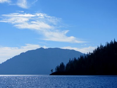 Boat Ride at Crater Lake NP in OR photo