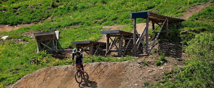 Sport bike park obstacle