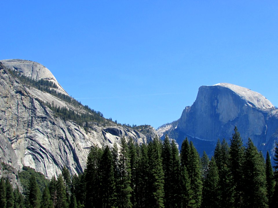 Half Dome at Yosemite NP in CA