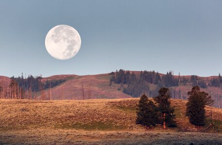 Sky national park yellowstone