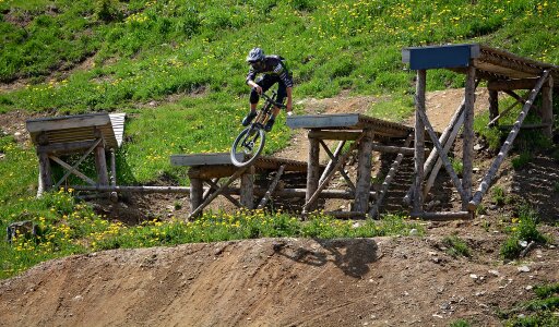 Sport bike park obstacle