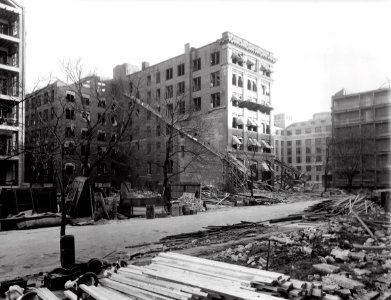 1935 (Dec 2) South Bldg, from west side of 13th st near B St USDA Construction Photo Collection (1)