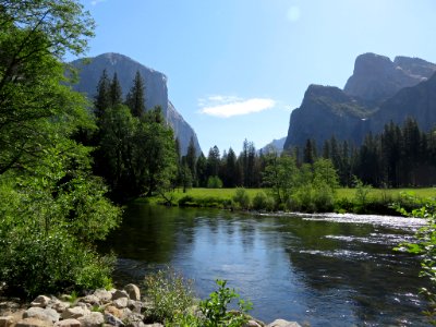 Merced River at Yosemite NP in CA