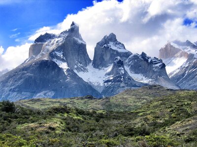 Patagonia chile andes photo