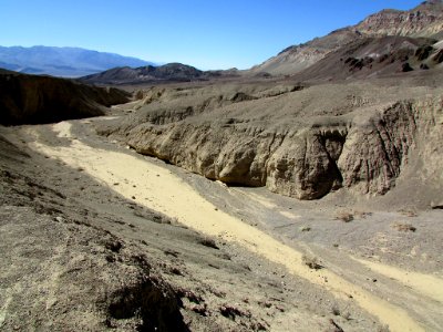 Artists Drive at Death Valley NP in CA