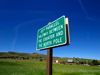 45th Parallel in Central Oregon