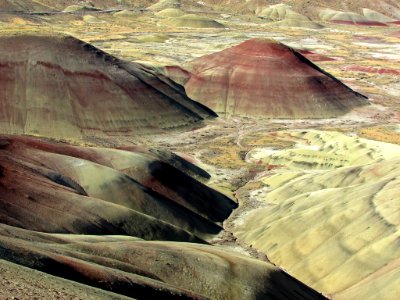Painted Hills Unit at John Day Fossil Beds NM in Oregon