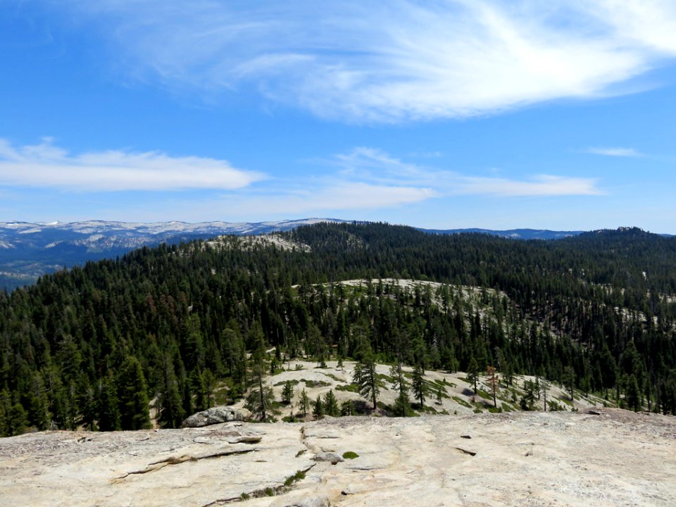 Sentinel Dome at Yosemite NP in CA