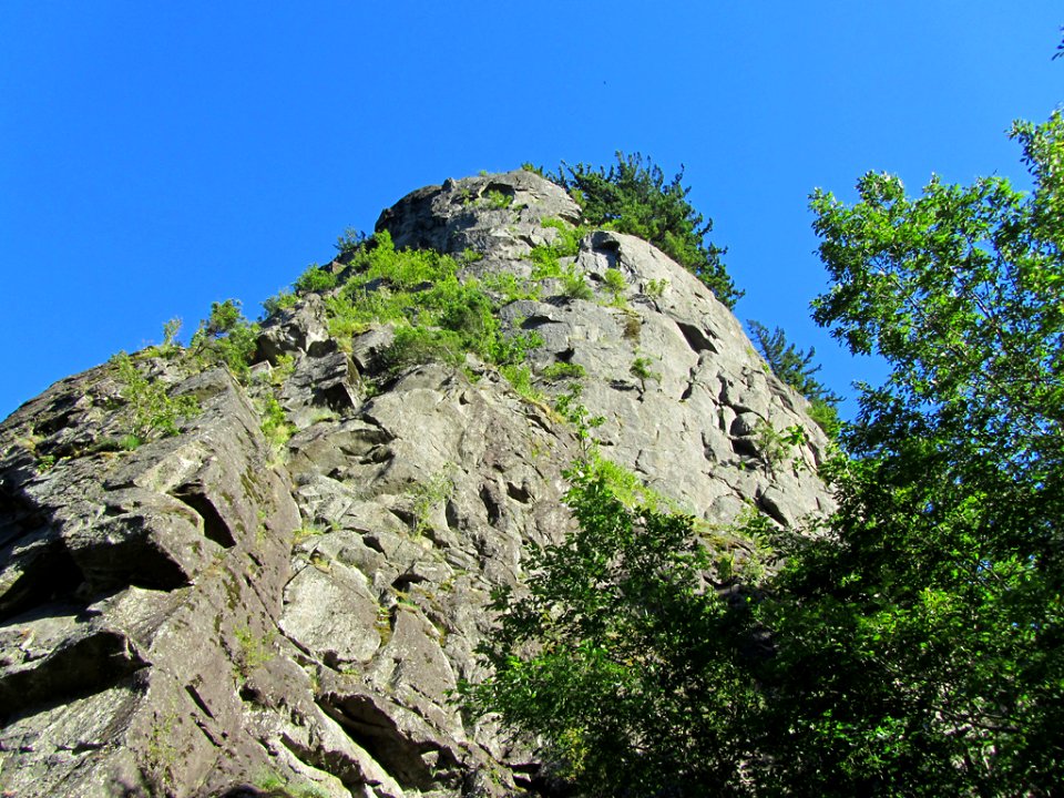 Beacon Rock at Columbia River Gorge
