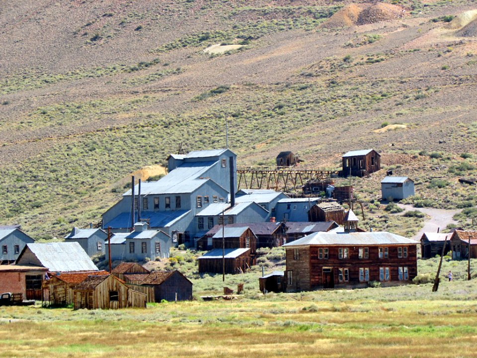 Standard Mine at Bodie Ghost Town in CA